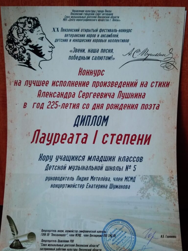 Управление культуры города Пензы